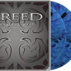 Creed Greatest Hits 2-LP ~ Exclusive Colored Vinyl (Blue w/Black) ~ New/Sealed!